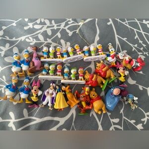 Vintage Lot of 22 Disney Kinder Egg Toy Surprise Mini Figures